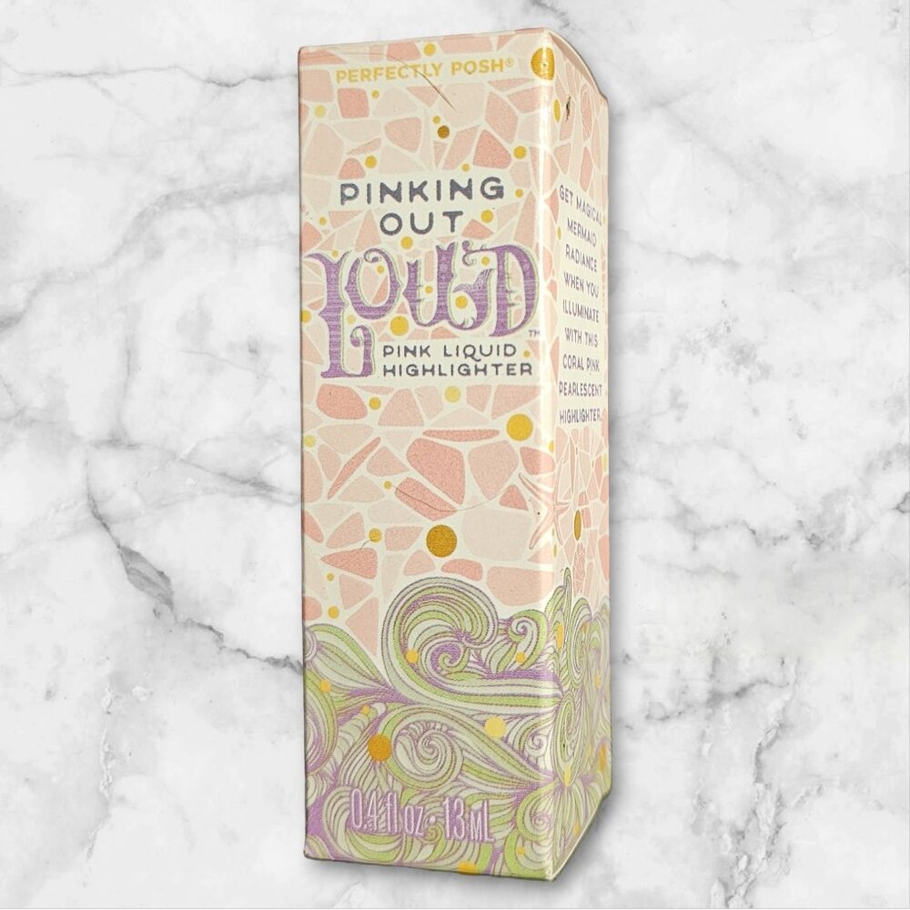📦Perfectly Posh Pinking Out Loud Pink Liquid Highlighter NIB